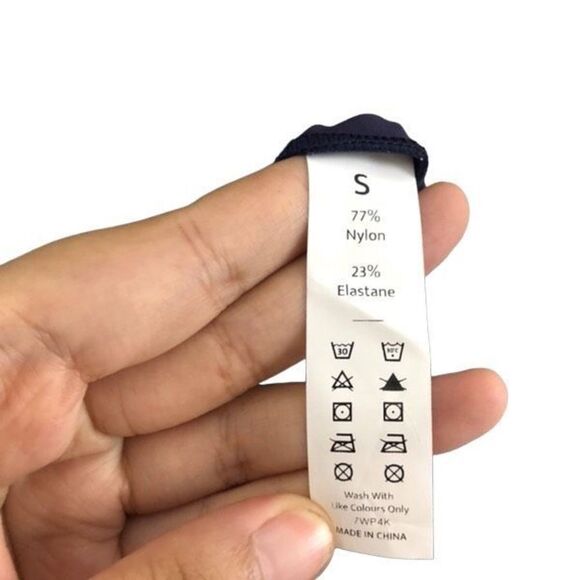 Halara S Cloudful Air 2 Piece Set Cool Touch Dress Navy Blue - Picture 8 of 9